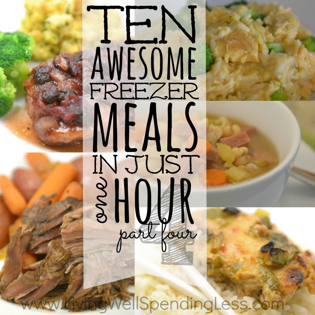 10 Meals In An Hour™ Part 4 Living Well Spending Less®