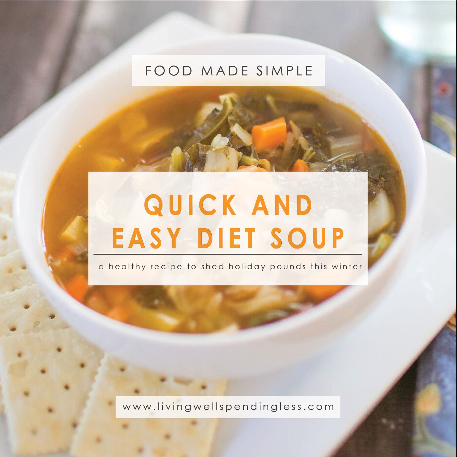 Quick and Easy Diet Soup⎢Healthy Recipe for Weight Loss