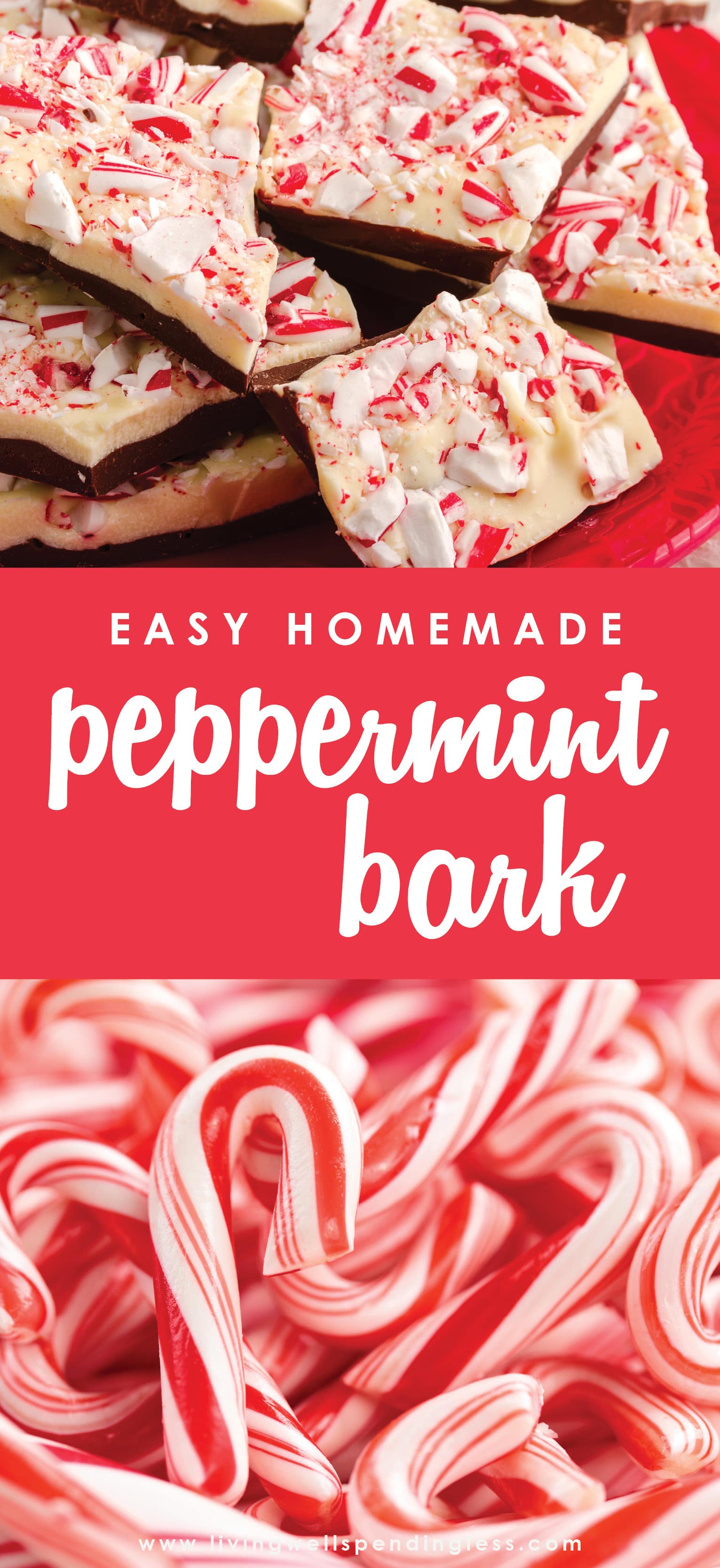 Easy Homemade Peppermint Bark | How to Make Peppermint Bark