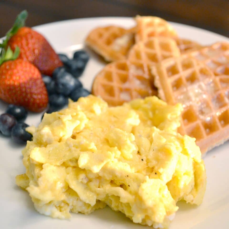 Perfect scrambled eggs recipe