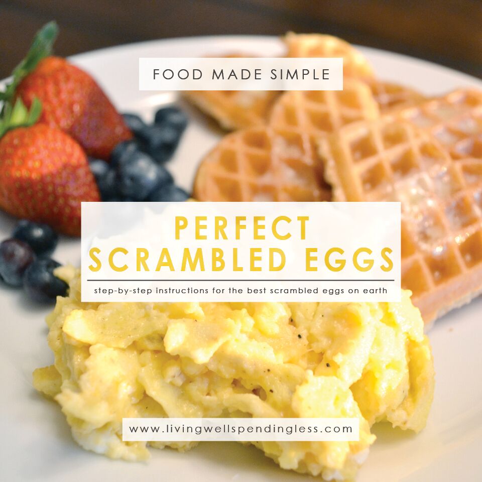 How to Make Perfect Scrambled Eggs | The BEST Scrambled Eggs