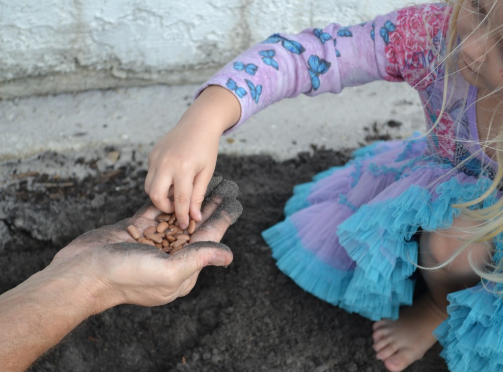 Planting Our First Garden - Living Well Spending Less®