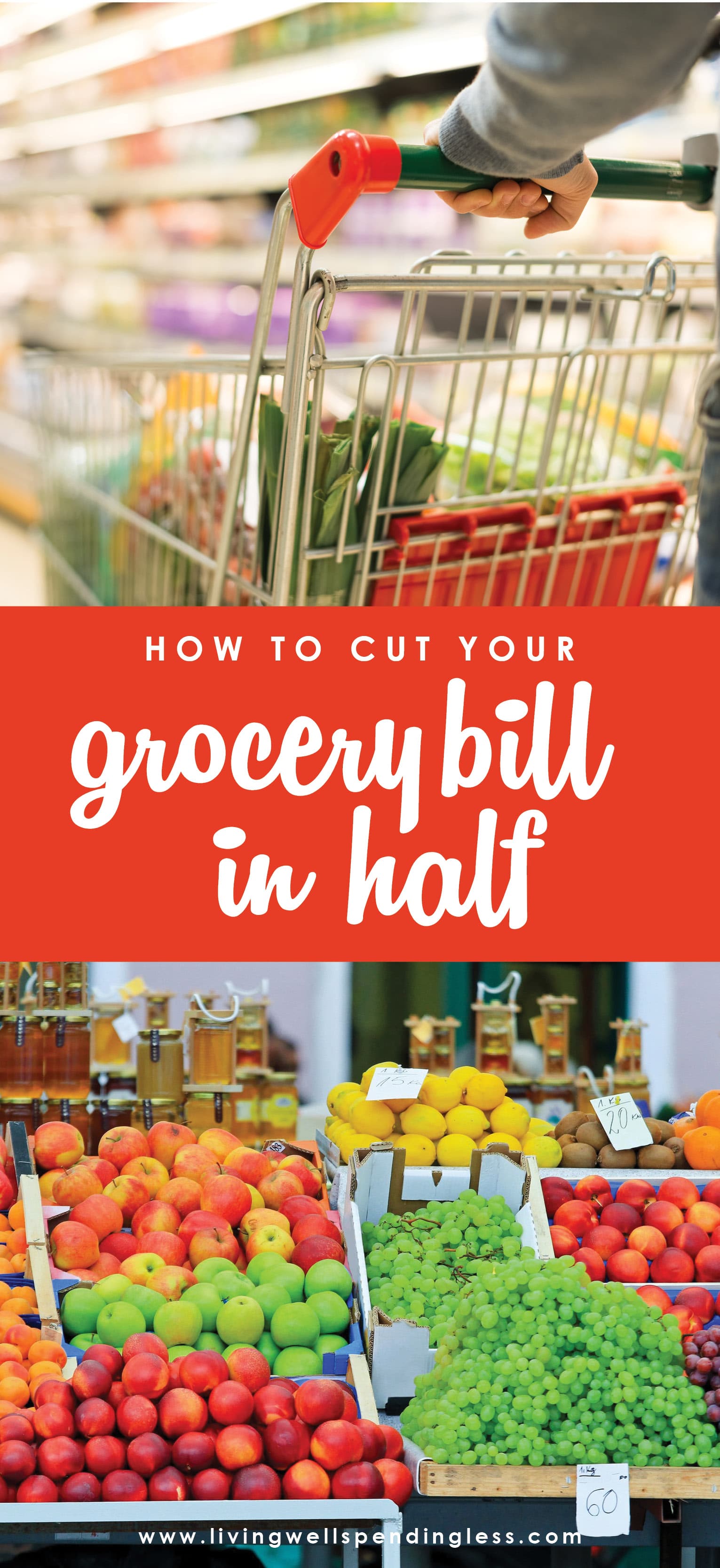 How To Cut Your Grocery Bill In Half | Save Money On Food