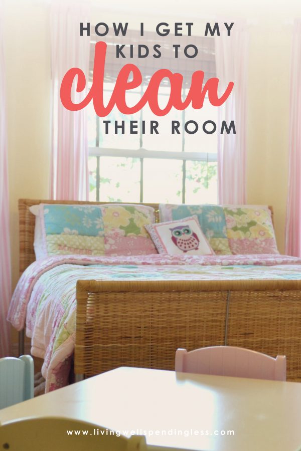 How I Get My Kids To Clean Their Room Living Well Spending
