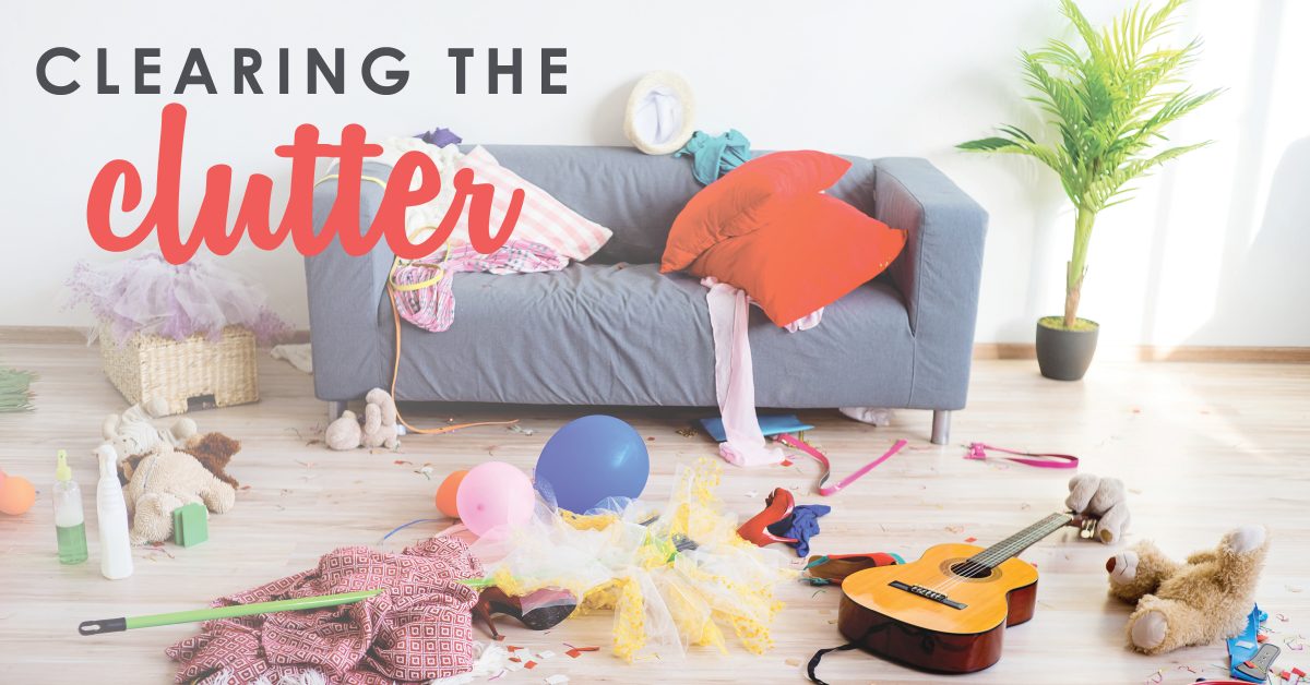 Clearing The Clutter Six De Cluttering Tips For Your Home