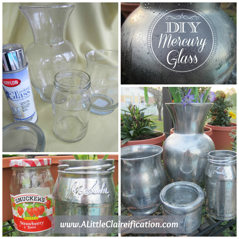 DiY Mercury Glass-awesome Tutorial For Turning All Your Glass Into ...