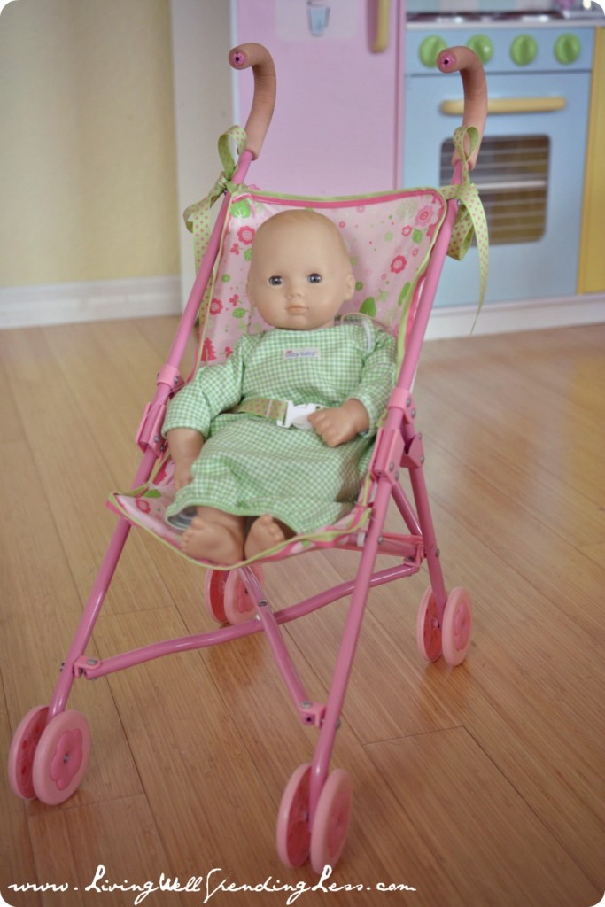 honestly cute doll stroller