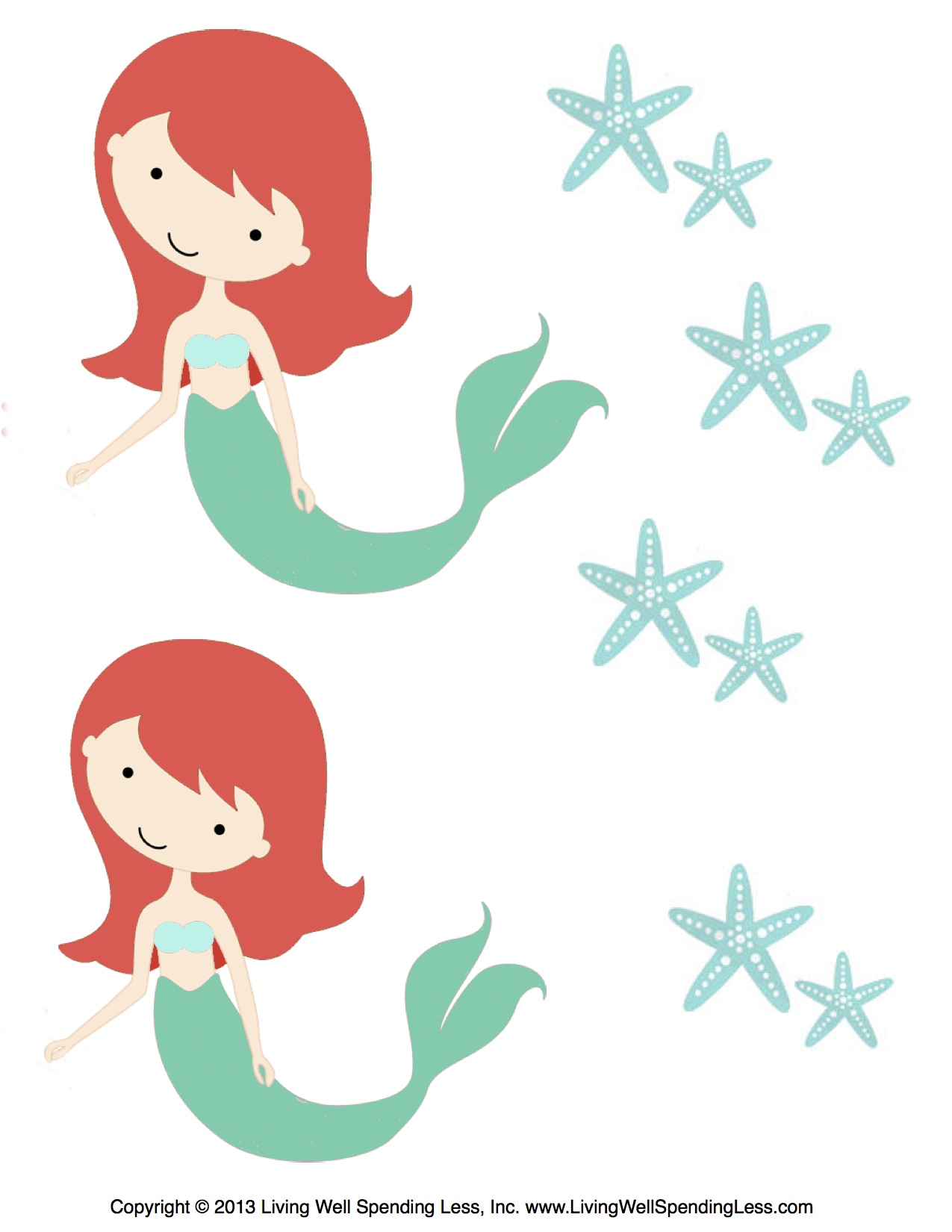 Small Mermaids - Living Well Spending Less®