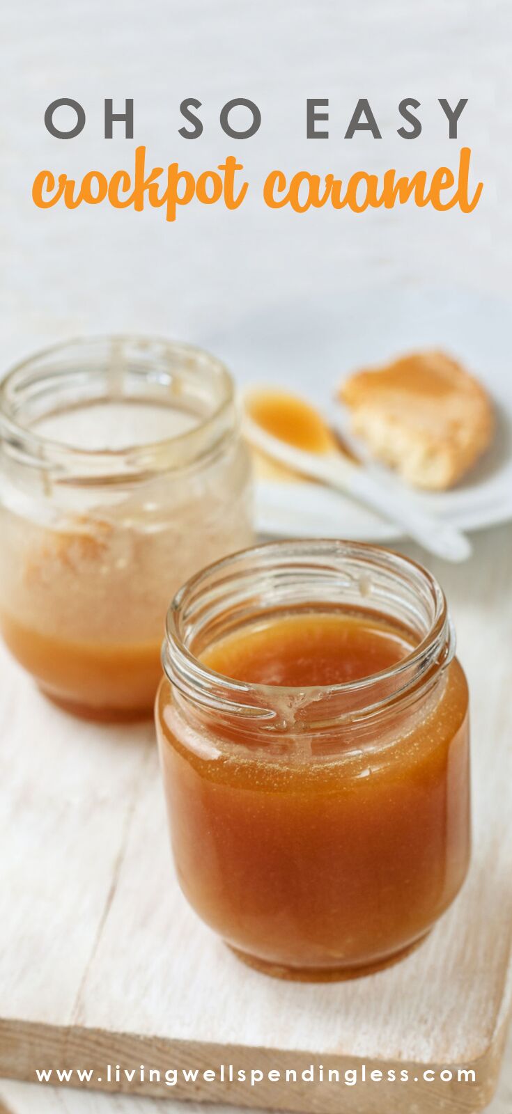 How to Make Easy Crock Pot Caramel Living Well Spending Less