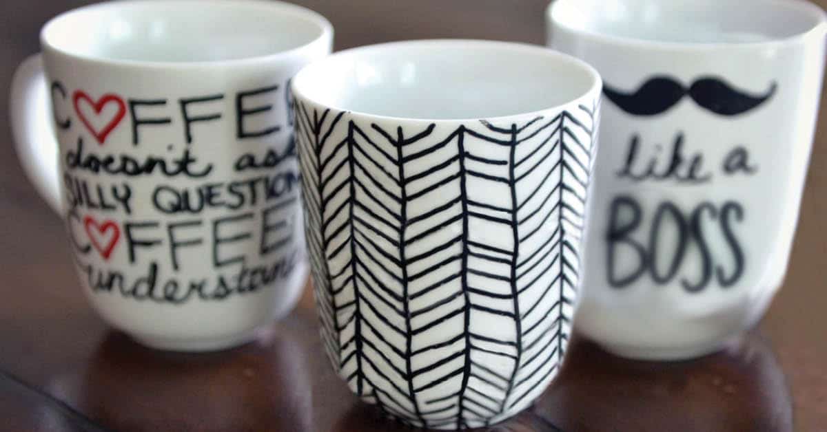 what paint to use on porcelain mugs