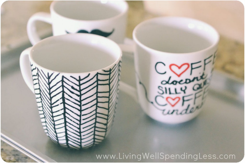 porcelain mugs to decorate