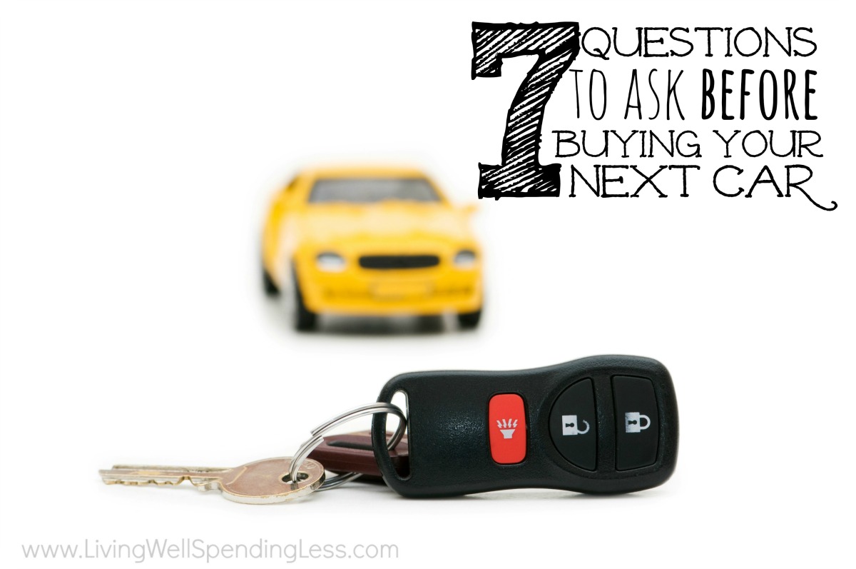 Questions You Should Always Ask When Buying a Car