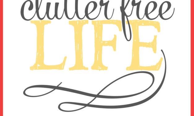 31 Days to a Clutter Free Life: The Ground Rules (Day 1)