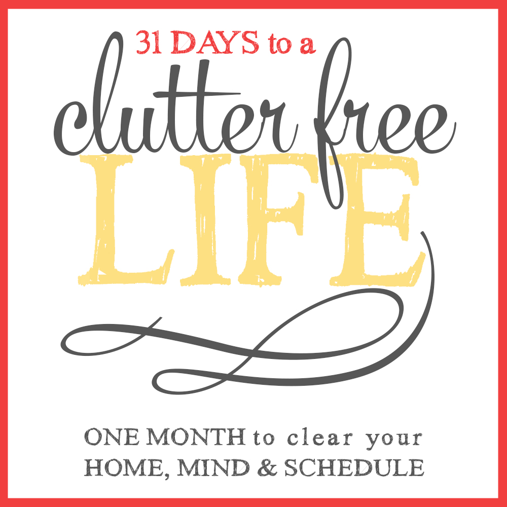 31 Days To A Clutter Free Life Kitchen Counters Day 10 Living