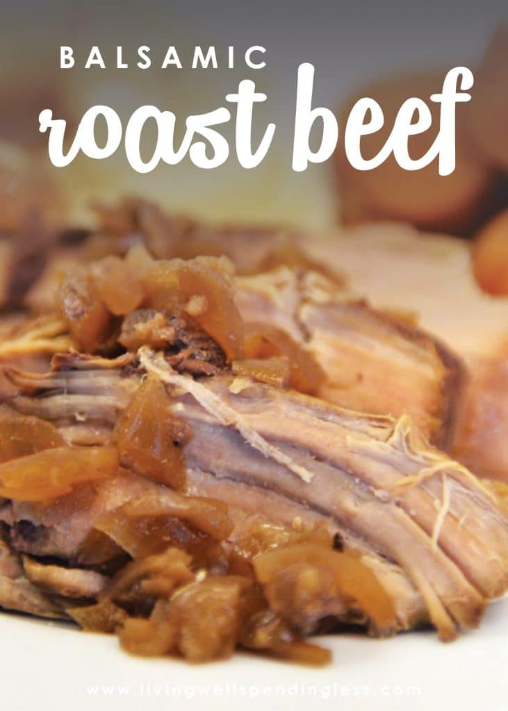 Balsamic Roast Beef | Easy Foolproof Slow Cooker Roast Recipe