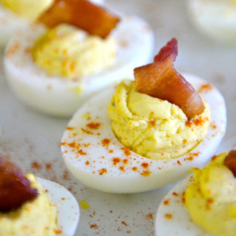 Best Ever Deviled Eggs with Bacon | The Best Deviled Egg Recipe