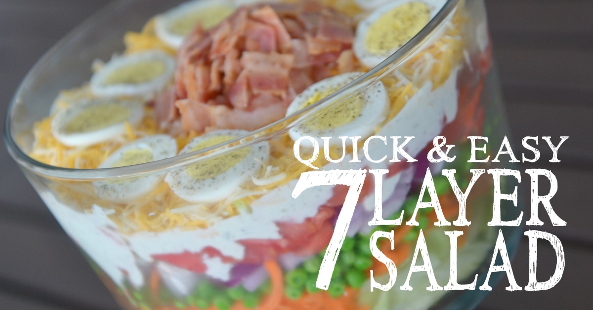 Faith ford seven layer salad #3