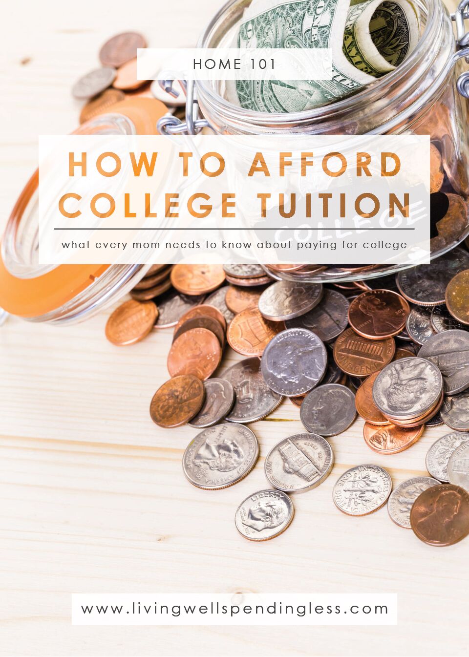 How To Afford College Tuition | Living Well Spending Less®