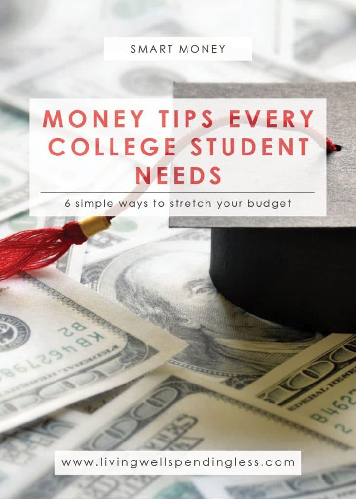 6 Money Tips Every College Student Needs | Paying For College