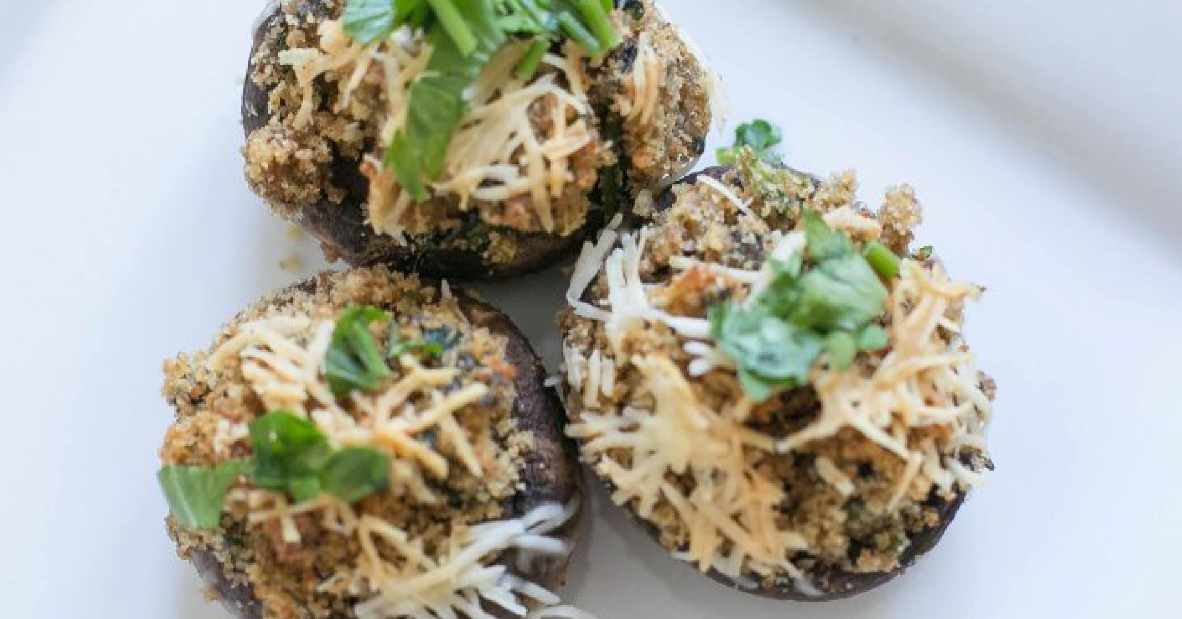 Super Simple Stuffed Mushrooms Recipe Living Well Spending Less   HORIZONTAL3 1 