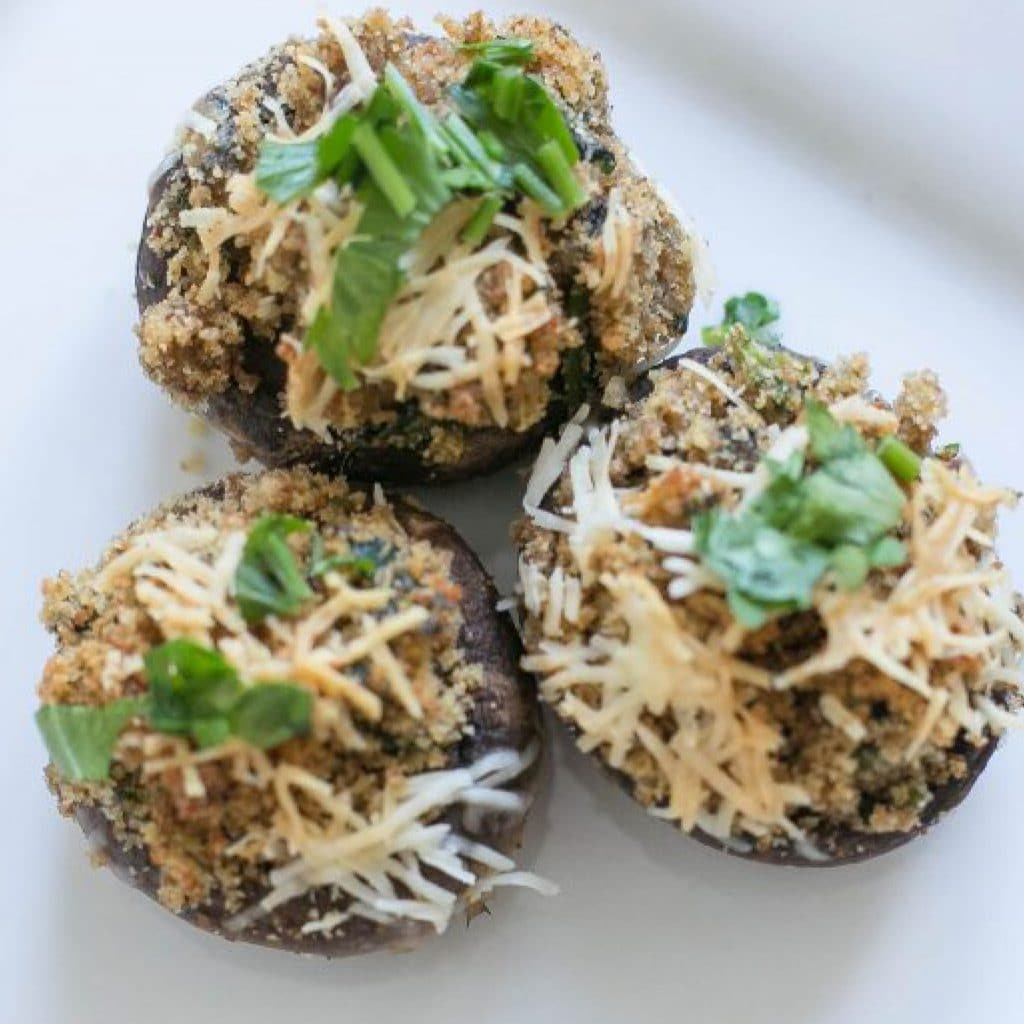 Super Simple Stuffed Mushrooms Recipe Living Well Spending Less®