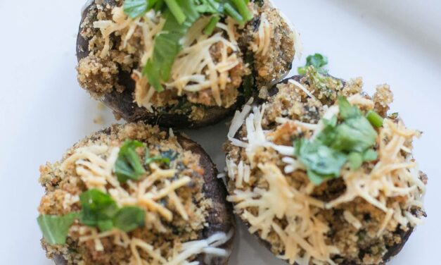 Simple Stuffed Mushrooms