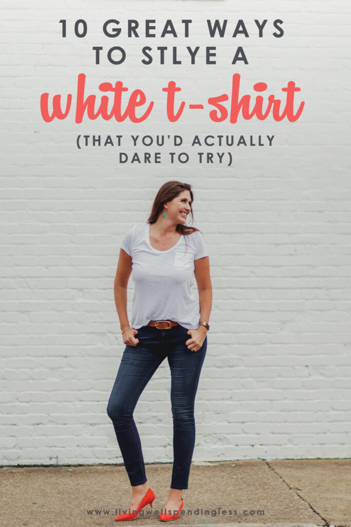 How to Dress Up a White T-Shirt | Simple Style Guide Tips