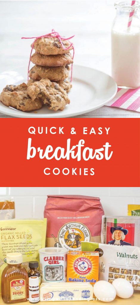 Quick Easy Breakfast Cookies Healthy Breakfast On The Go   LONG VERTICAL25 470x1024 