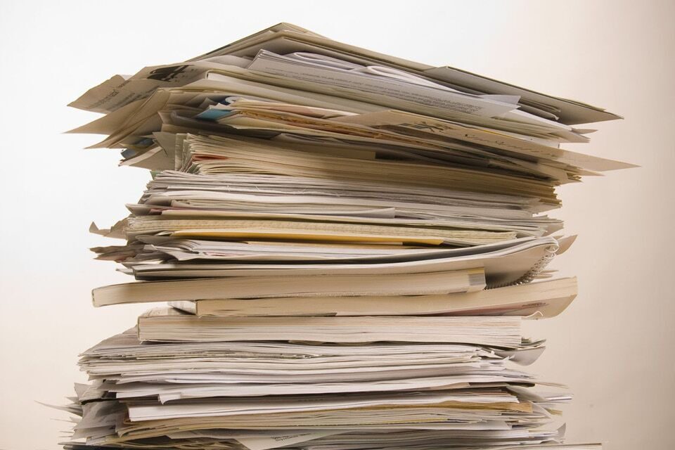 8 Simple Ways To Banish Your Paper Piles Living Well Spending Less 8226