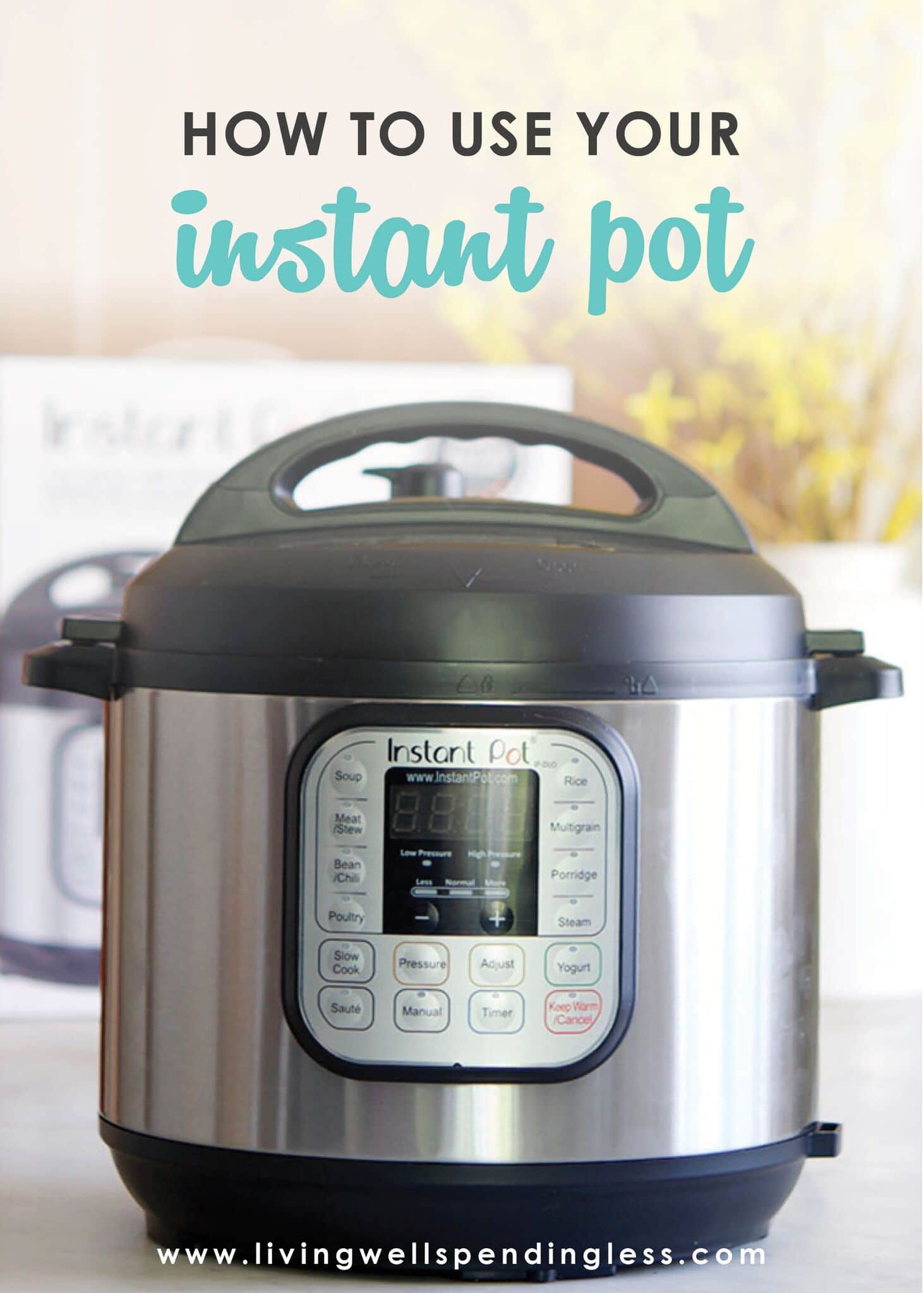 how to use instant pot