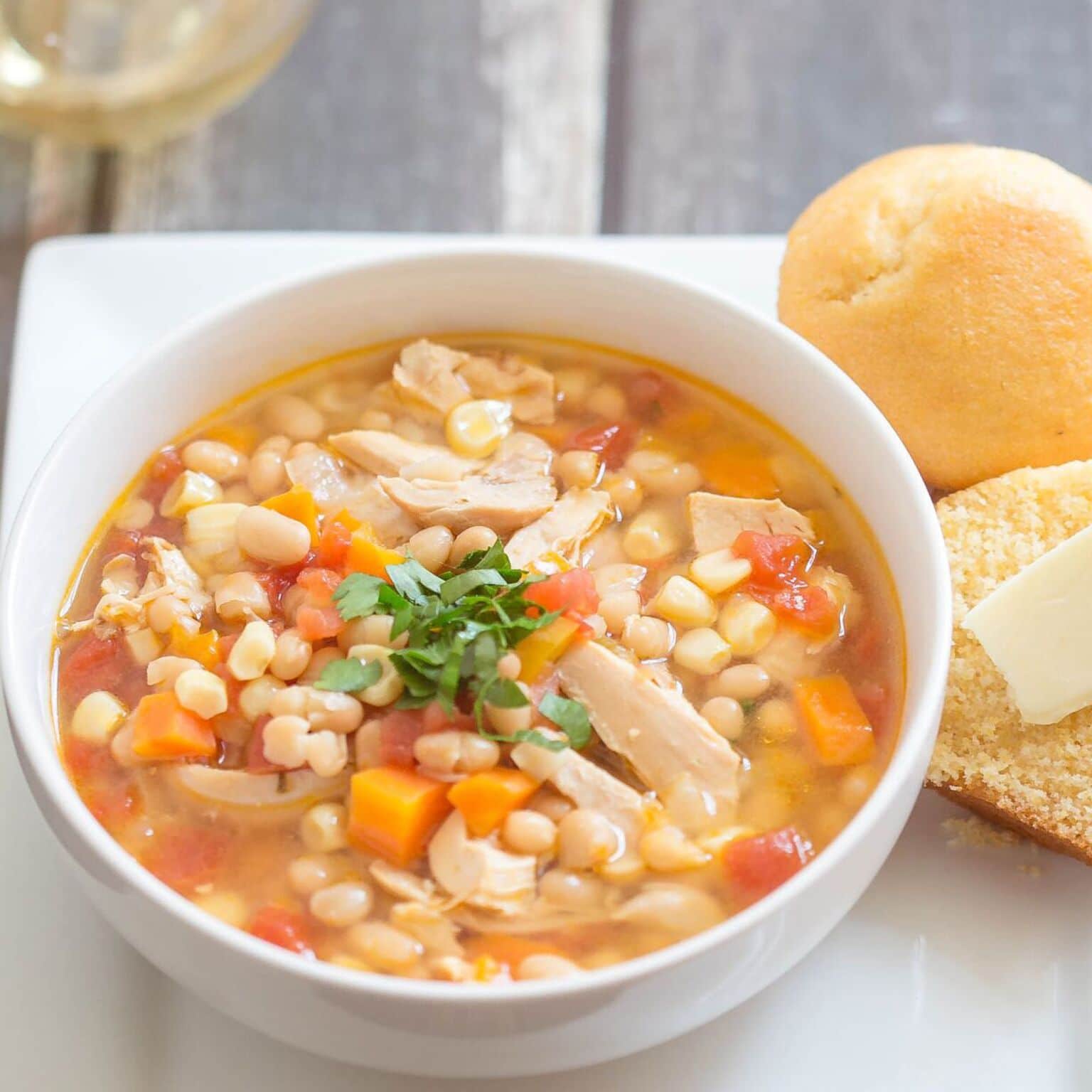 Spicy Chicken and Bean Soup | Living Well Spending Less®