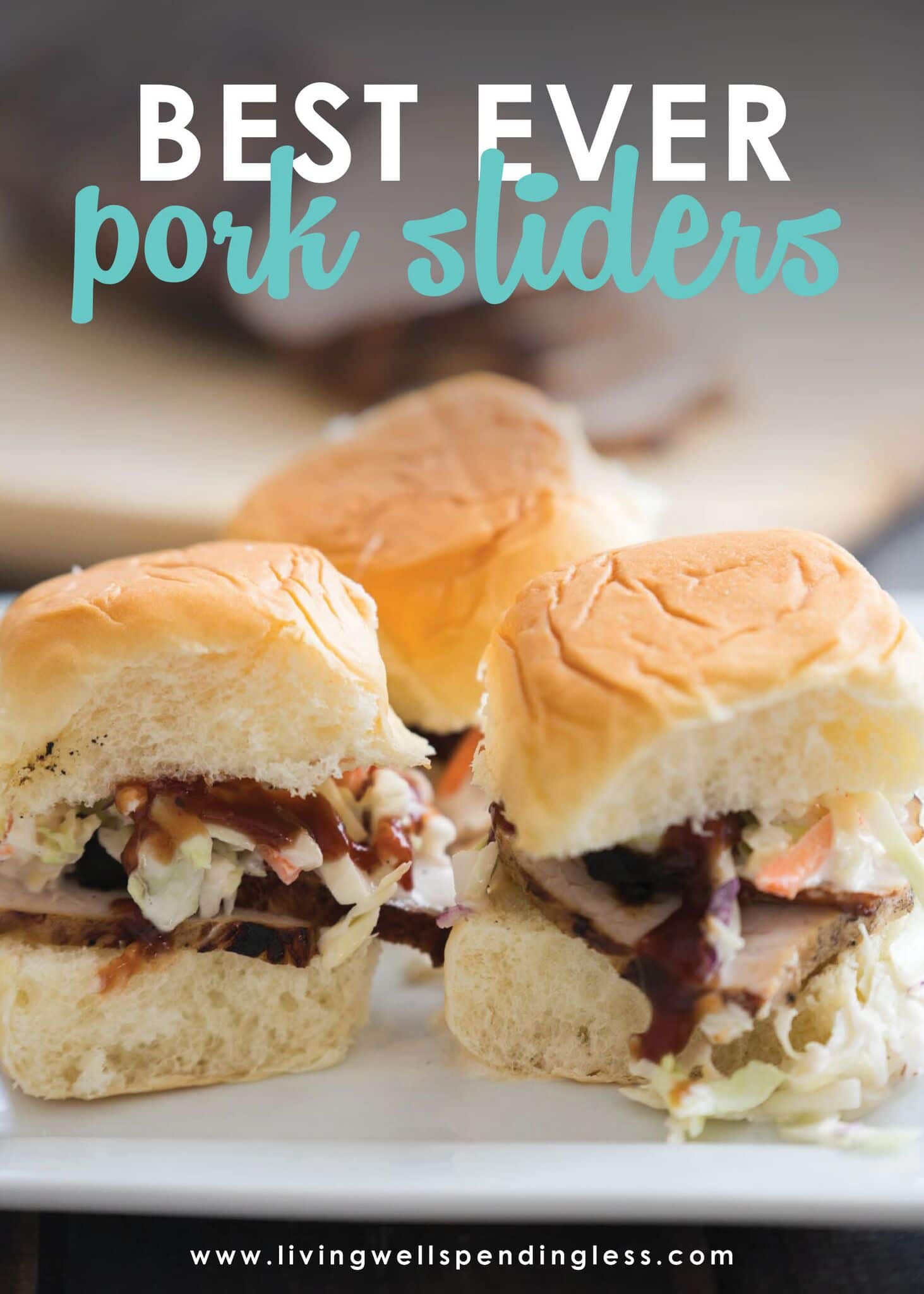 Pork Sliders with Slaw ⎢ Freezer Friendly Dinner Recipe