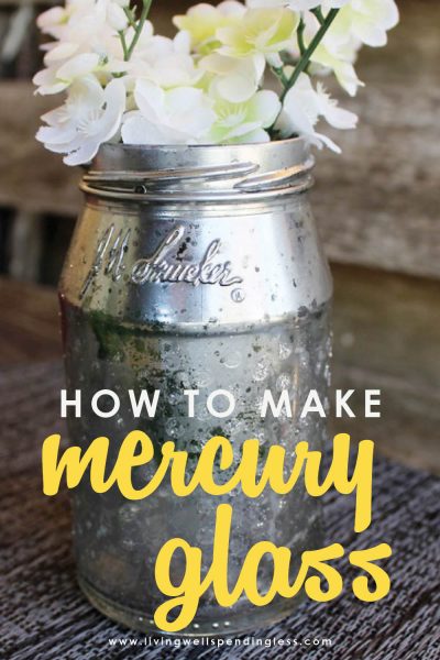 How To Make DIY Mercury Glass | Easy Step-by-Step Tutorial